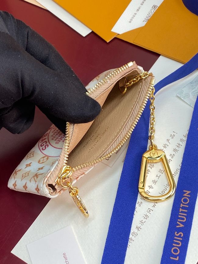 Louis Vuitton Key Pouch M29023 Nude Pink Louis Vuitton Key Pouch M29023 Nude Pink