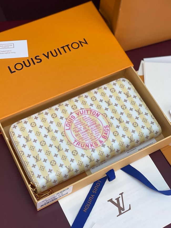 Louis Vuitton Zippy Wallet M28463 Khaki Louis Vuitton Zippy Wallet M28463 Khaki