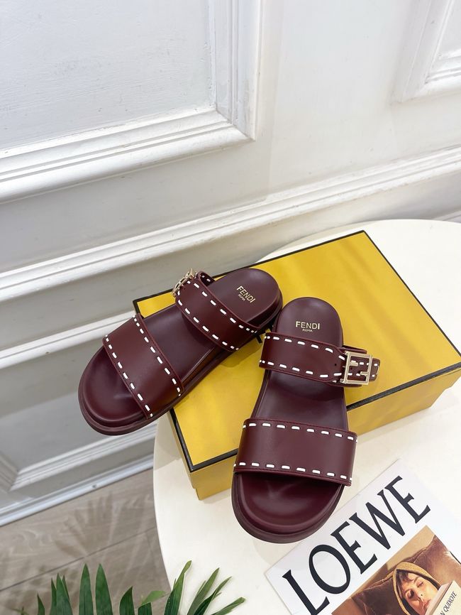 Fendi Womens slide sandal 65093-2