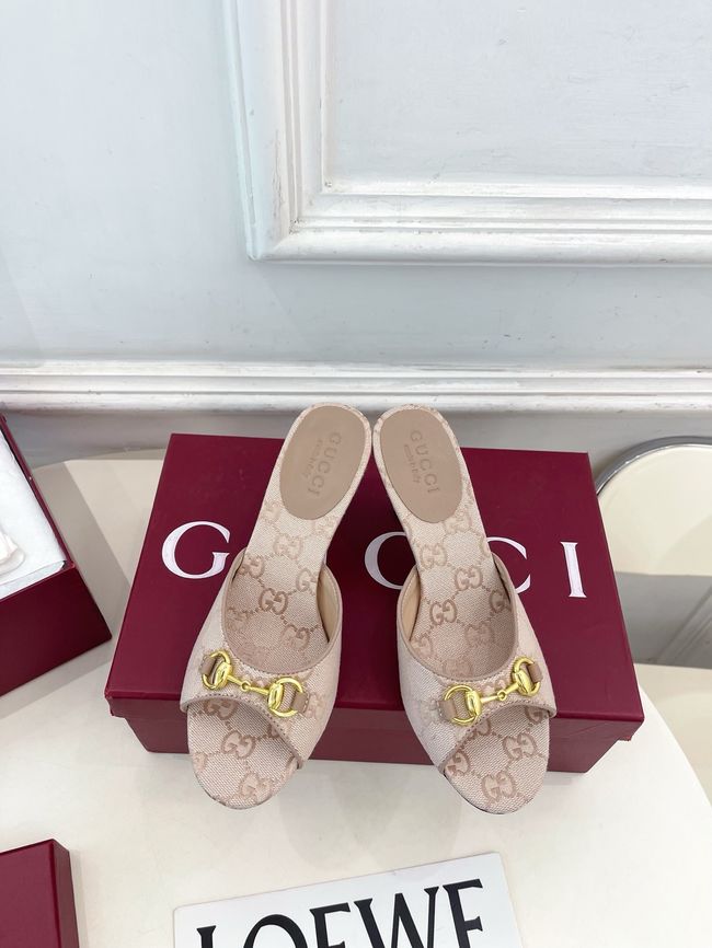 GUCCI Womens slide sandal 7.5cm 65091-4