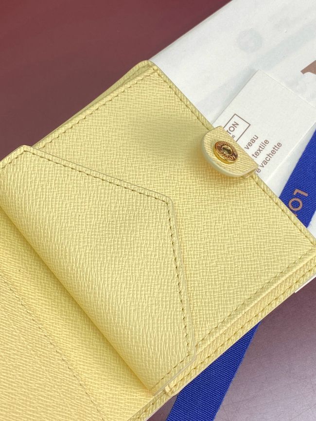 Louis Vuitton Charms Pocket Wallet M29058 Banana Louis Vuitton Charms Pocket Wallet M29058 Banana