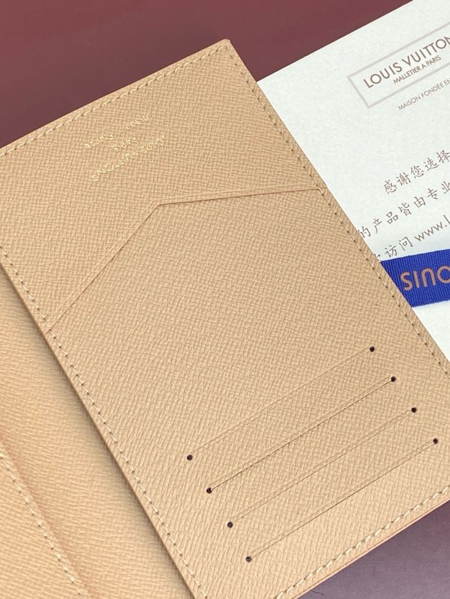 Louis Vuitton Passport Cover M29034 Nude Pink Louis Vuitton Passport Cover M29034 Nude Pink