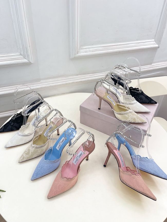 Jimmy Choo slingback pumps 8.5CM 65099-1