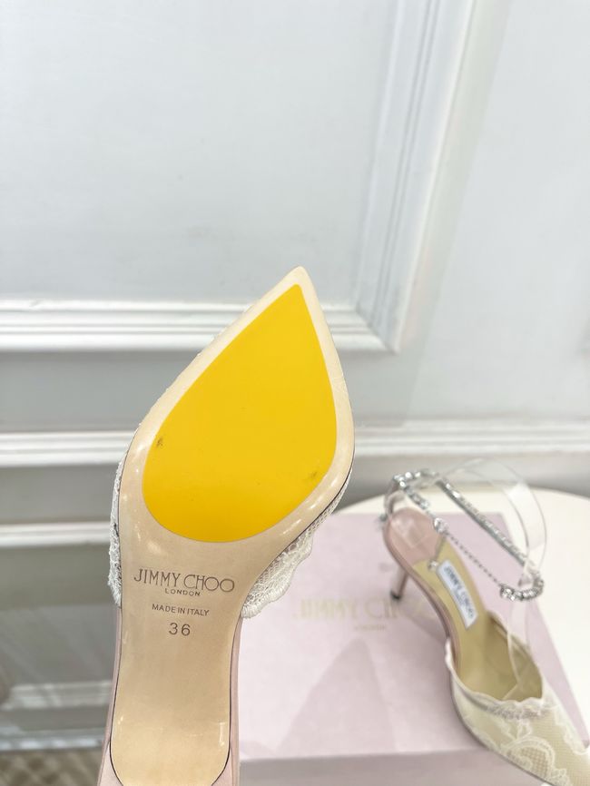 Jimmy Choo slingback pumps 8.5CM 65099-3