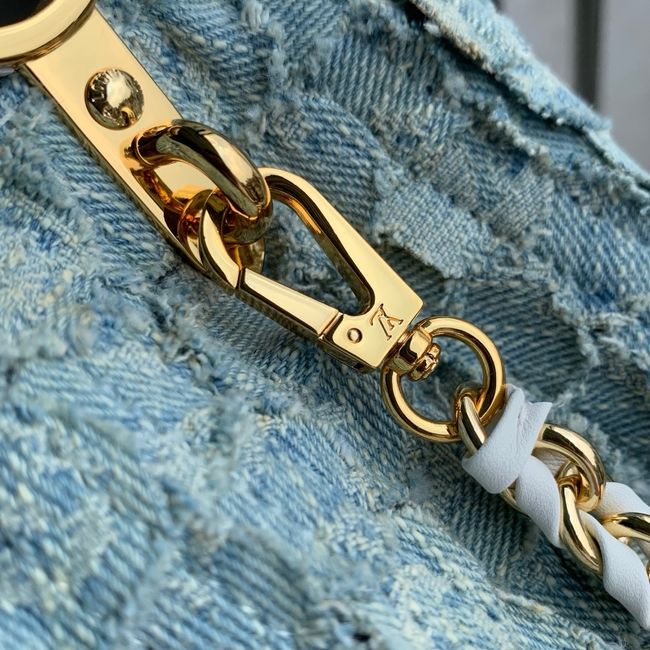 Louis Vuitton Capucines Mini M28305 Blue Denim Louis Vuitton Capucines Mini M28305 Blue Denim