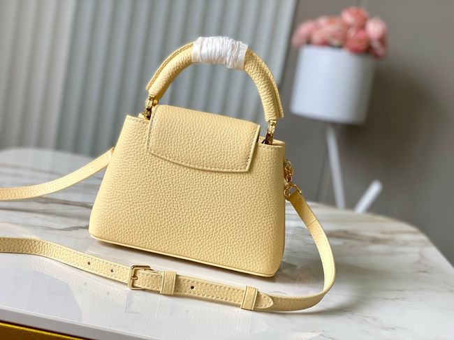 Louis Vuitton Capucines Mini M28716 Banana Louis Vuitton Capucines Mini M28716 Banana