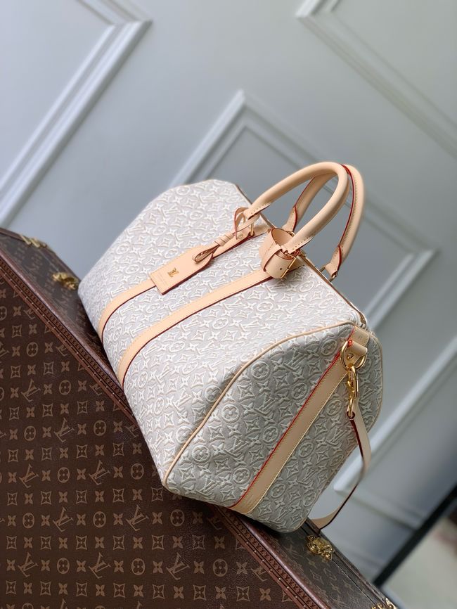 Louis Vuitton Keepall Bandouliere 45 M29670 Peuplier Beige Louis Vuitton Keepall Bandouliere 45 M29670 Peuplier Beige