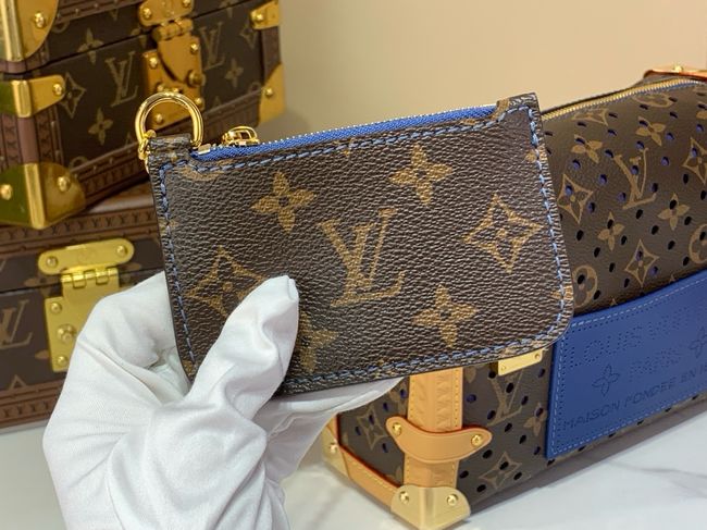 Louis Vuitton Side Trunk MM M28490 blue Louis Vuitton Side Trunk MM M28490 blue