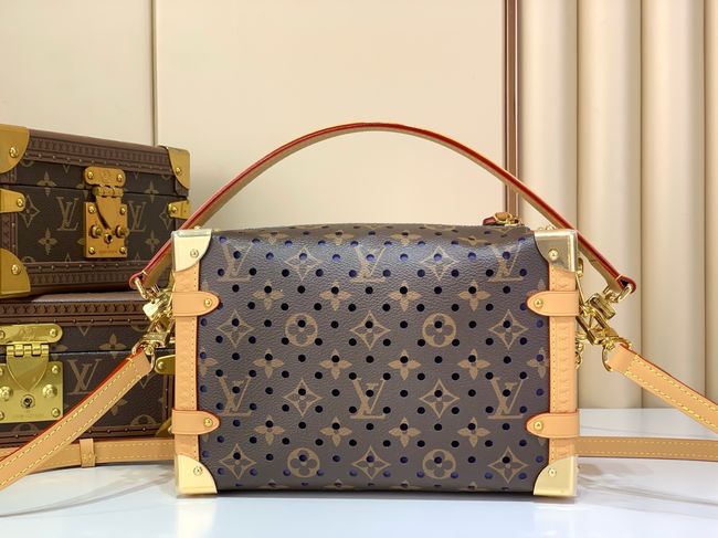 Louis Vuitton Side Trunk MM M28490 blue Louis Vuitton Side Trunk MM M28490 blue