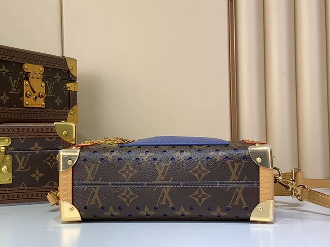 Louis Vuitton Side Trunk MM M28490 blue Louis Vuitton Side Trunk MM M28490 blue
