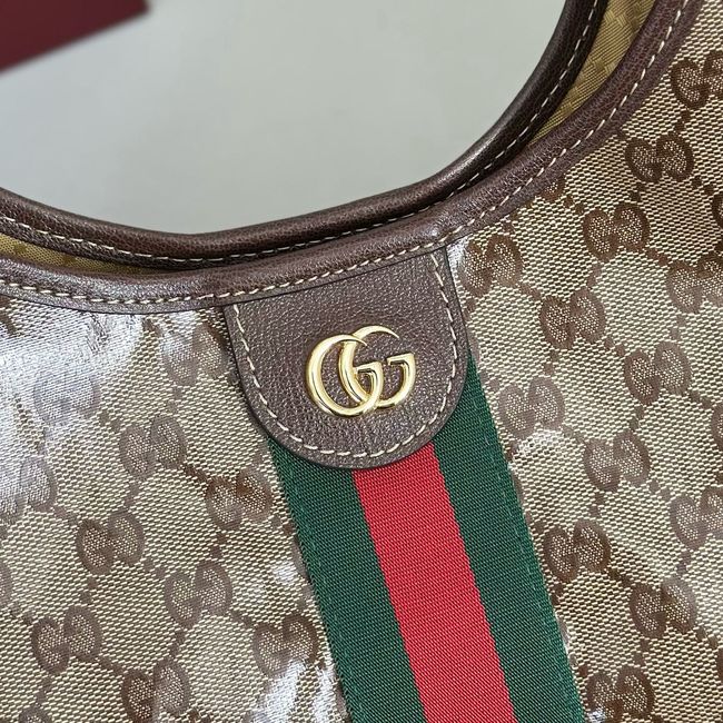 Gucci Giglio large tote bag 853971 brown GG canvas