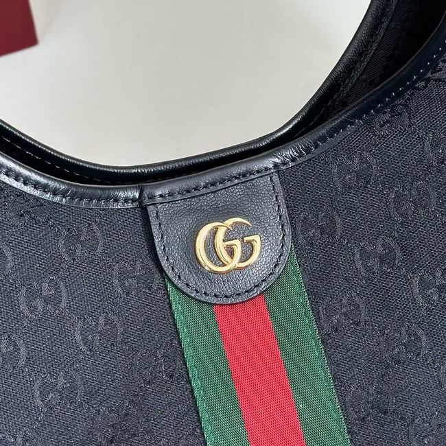 Gucci Giglio large tote bag GG canvas 853971 black