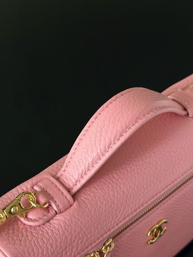 Chanel Large Vanity with chain AP5347 pink Chanel Large Vanity with chain AP5347 pink