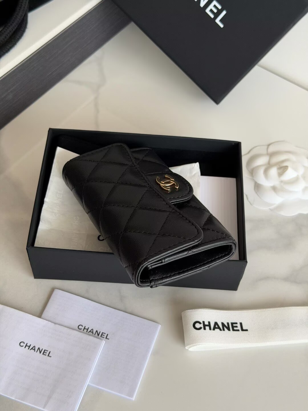 Chanel Original Leather Wallet AP264 Black Chanel Original Leather Wallet AP264 Black