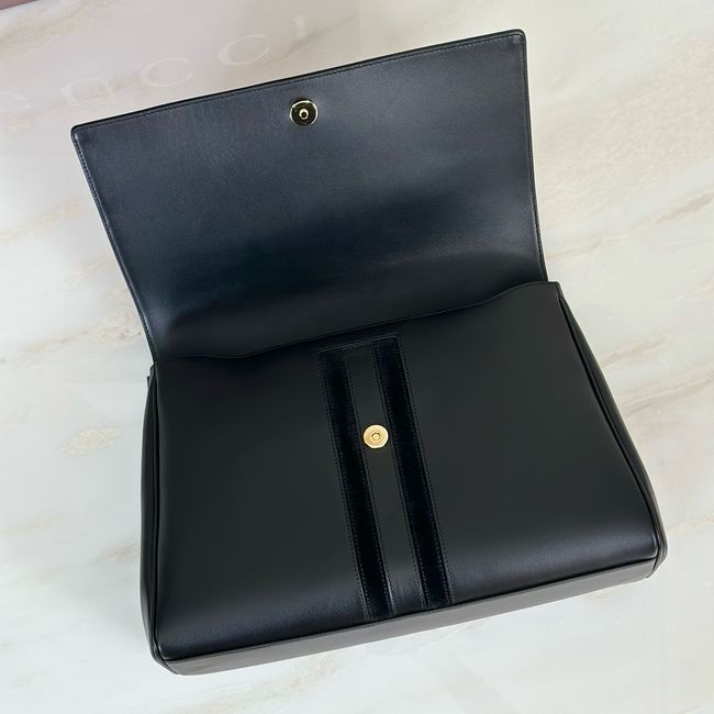 Gucci Paparazzo large top handle bag 875019-1 black leather Gucci Paparazzo large top handle bag 875019-1 black leather