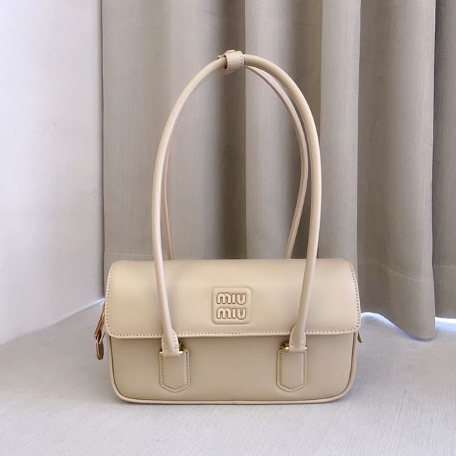 MIUMIU Arcadie leather bag 5BD282 sandy MIUMIU Arcadie leather bag 5BD282 sandy