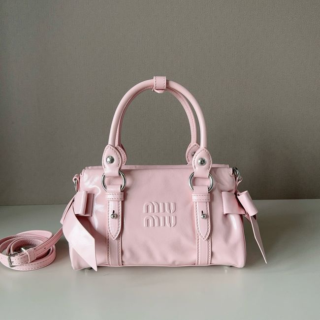 MIUMIU Patent leather bag 5BA336 Rose red MIUMIU Patent leather bag 5BA336 Rose red