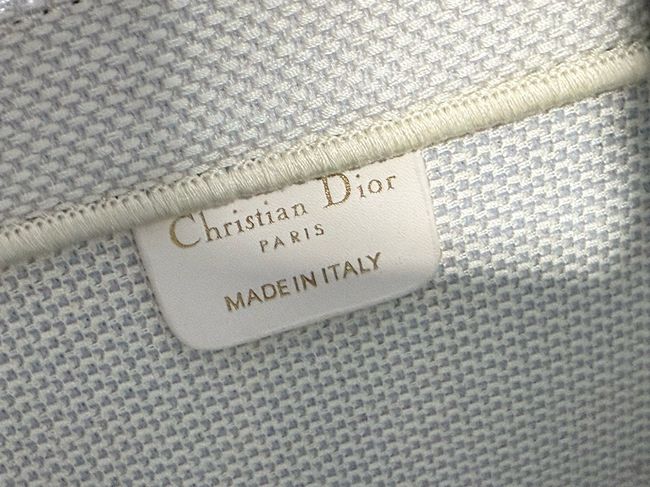 Medium Dior Book Tote with Strap M1354PE green