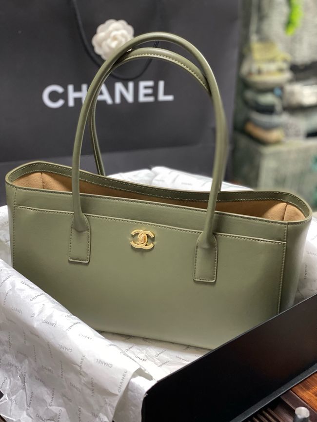 Chanel Small Shopping Bag AS6243 Khaki