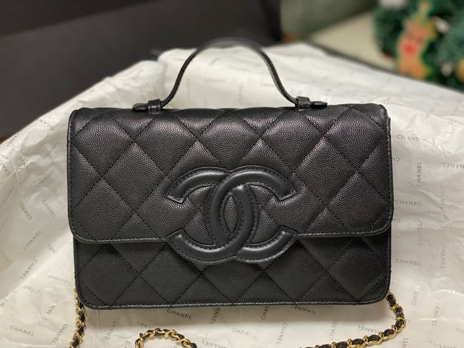 Chanel Flap Bag AS6554 black Chanel Flap Bag AS6554 black