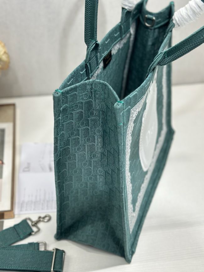 Large Dior Book Tote Cannage Embroidery M1349OEQ-5 Large Dior Book Tote Cannage Embroidery M1349OEQ-5