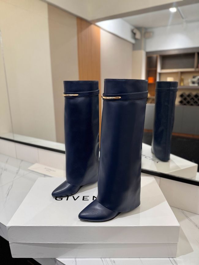 Givenchy High Boots Shiny Calfskin high heels 8.5CM 65261-3