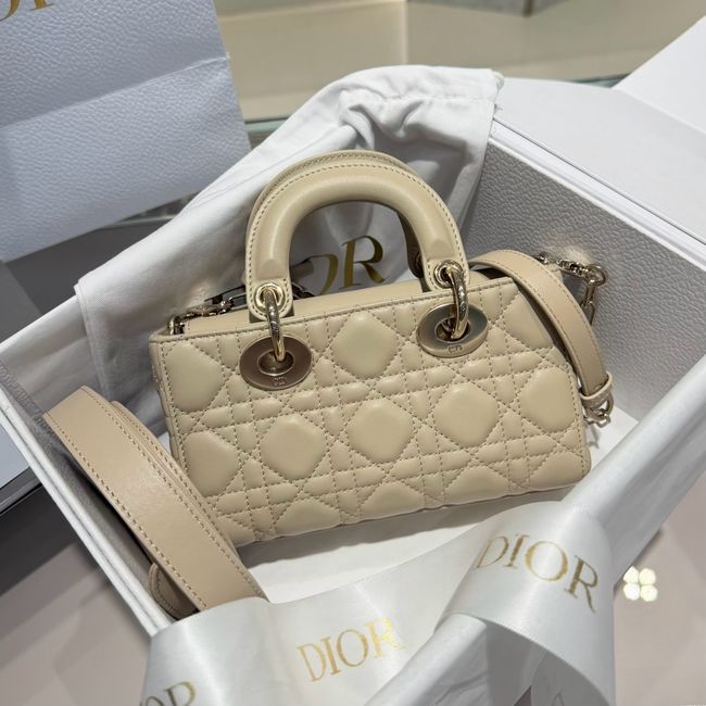Dior Mini Lady D-Joy Bag Cannage Lambskin M0636O Trench