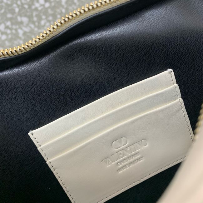 VALENTINO GARAVANI Loco Calf leather bag 0016 black&white VALENTINO GARAVANI Loco Calf leather bag 0016 black&white