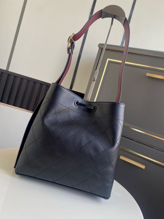 Chanel Calfskin Bucket Bag AS6584 black