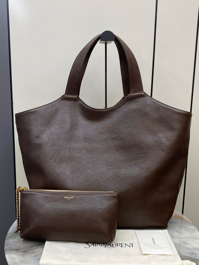 Yves Saint Laurent ICARE MAXI SHOPPING BAG 698651 dark brown Yves Saint Laurent ICARE MAXI SHOPPING BAG 698651 dark brown