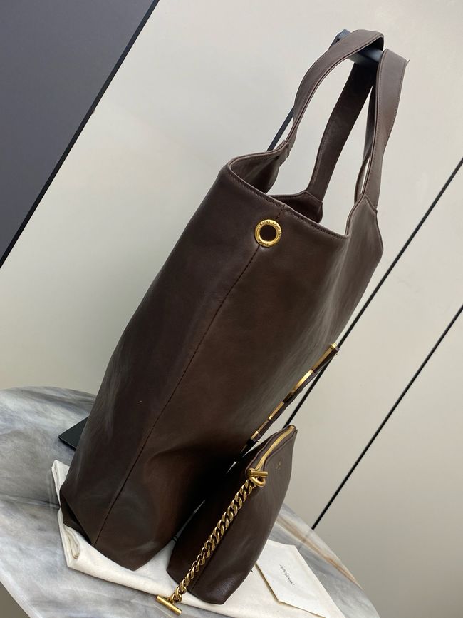 Yves Saint Laurent ICARE MAXI SHOPPING BAG 698651 dark brown Yves Saint Laurent ICARE MAXI SHOPPING BAG 698651 dark brown