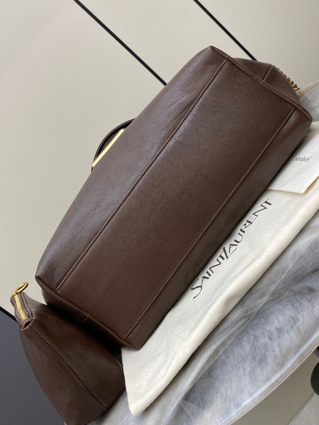 Yves Saint Laurent ICARE Medium 858191 dark brown