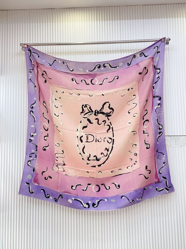 Dior silk scarf KY209-3 Dior silk scarf KY209-3