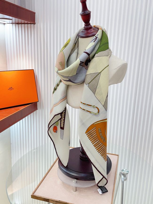Hermes cashmere Shawl H24442-3