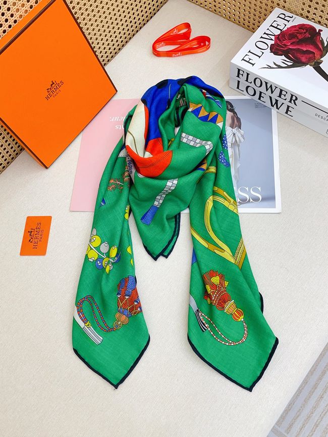 Hermes cashmere Shawl H24442-4