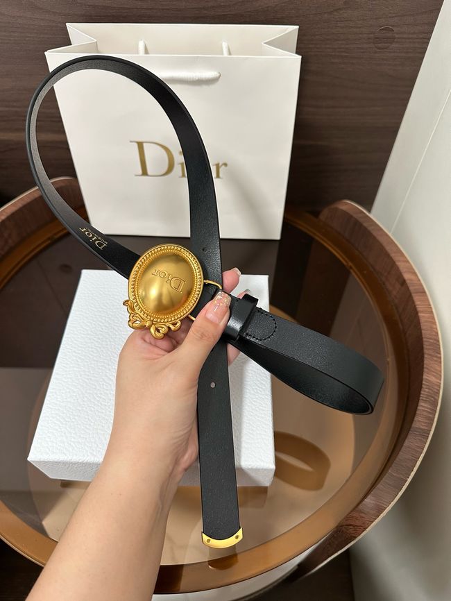 Dior Medaillon Belt Smooth Calfskin 25 MM B1022Q black Dior Medaillon Belt Smooth Calfskin 25 MM B1022Q black