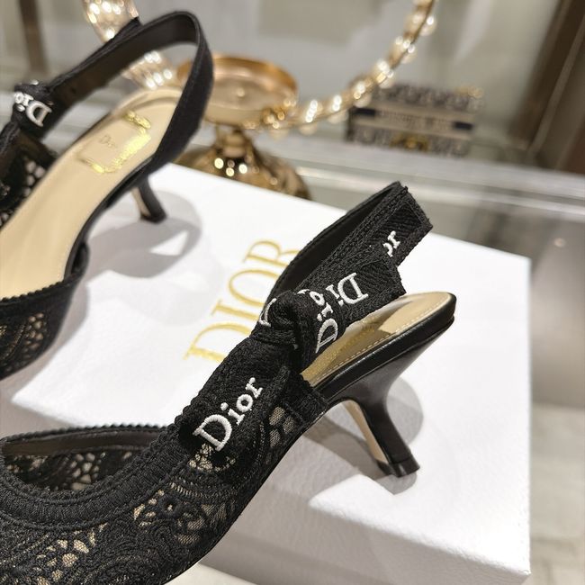 JAdior Slingback Pump Embroidered Plumetis CV642-3