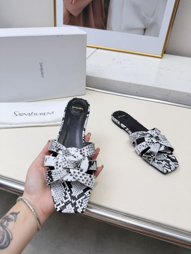 Saint Laurent tribute SANDALS in smooth leather 875936-13 Saint Laurent tribute SANDALS in smooth leather 875936-13