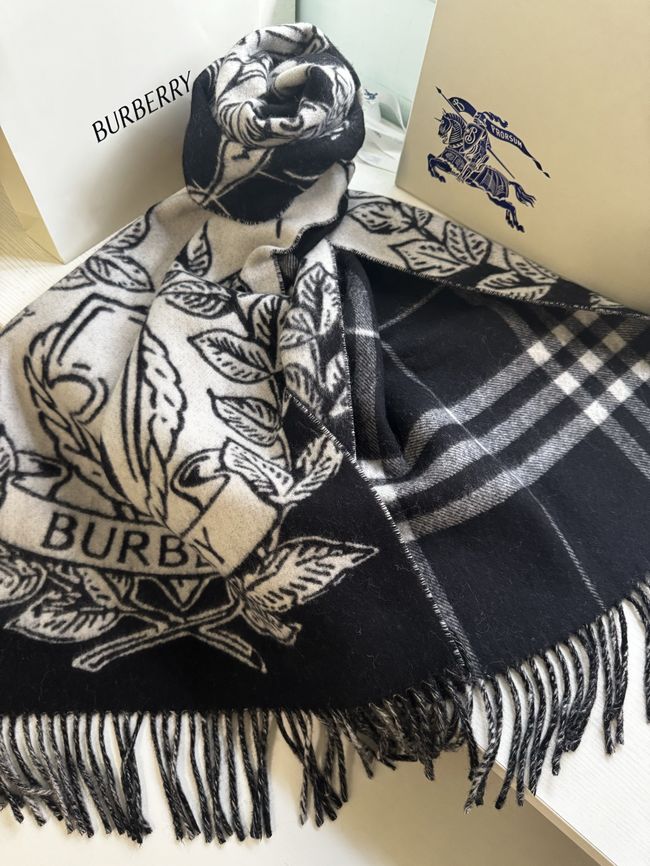 Burberry cashmere scarf BU0030-1 Burberry cashmere scarf BU0030-1
