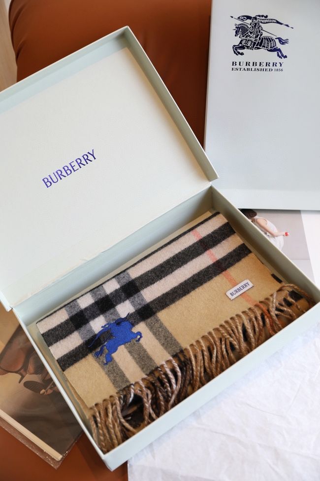 Burberry cashmere scarf BU0031-1 Burberry cashmere scarf BU0031-1