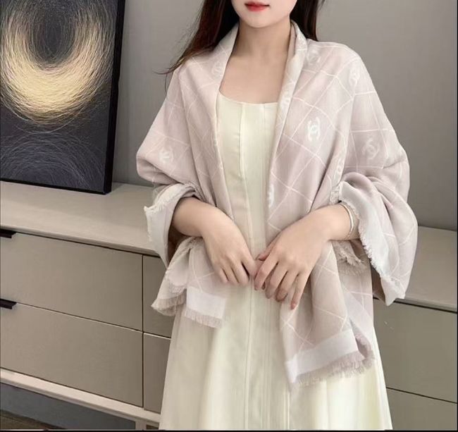 Chanel cashmere Shawl AAC486-2