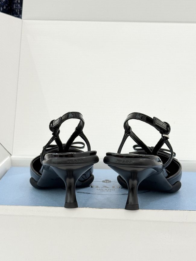 Prada Brushed leather slingback pumps 1I701O-4