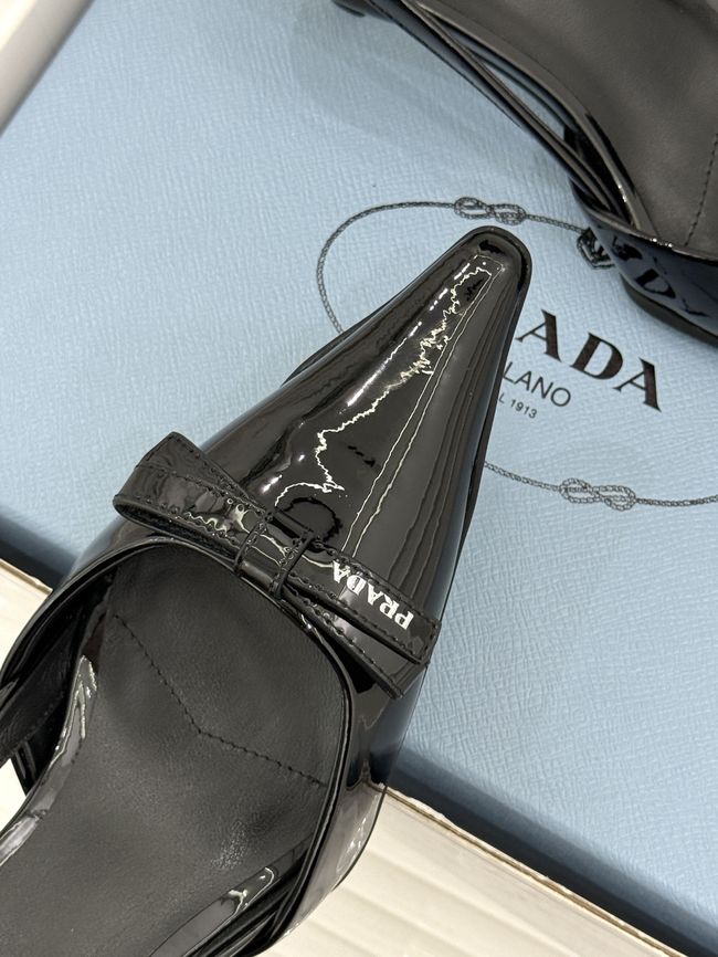 Prada Brushed leather slingback pumps 1I702O-8
