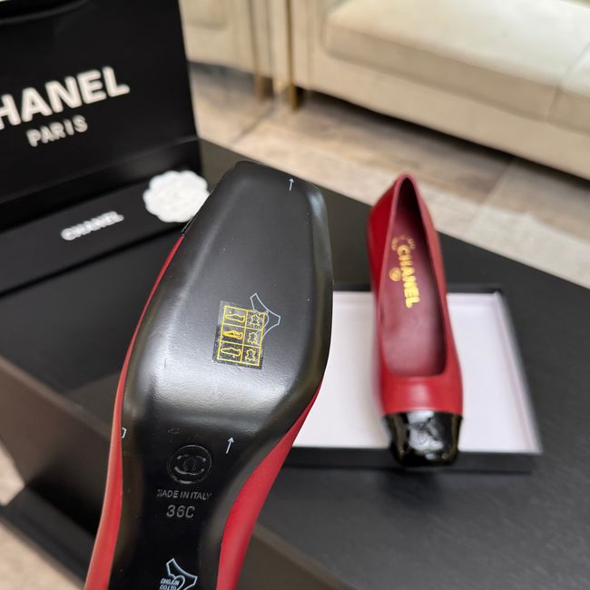 Chanel Moccasins Calfskin 95502-3