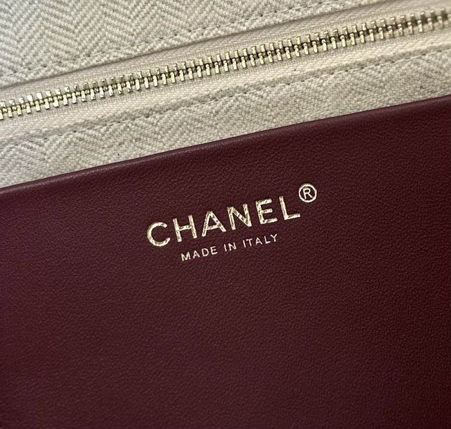 Chanel Shopping Bag Suede AS6483 gary Chanel Shopping Bag Suede AS6483 gary
