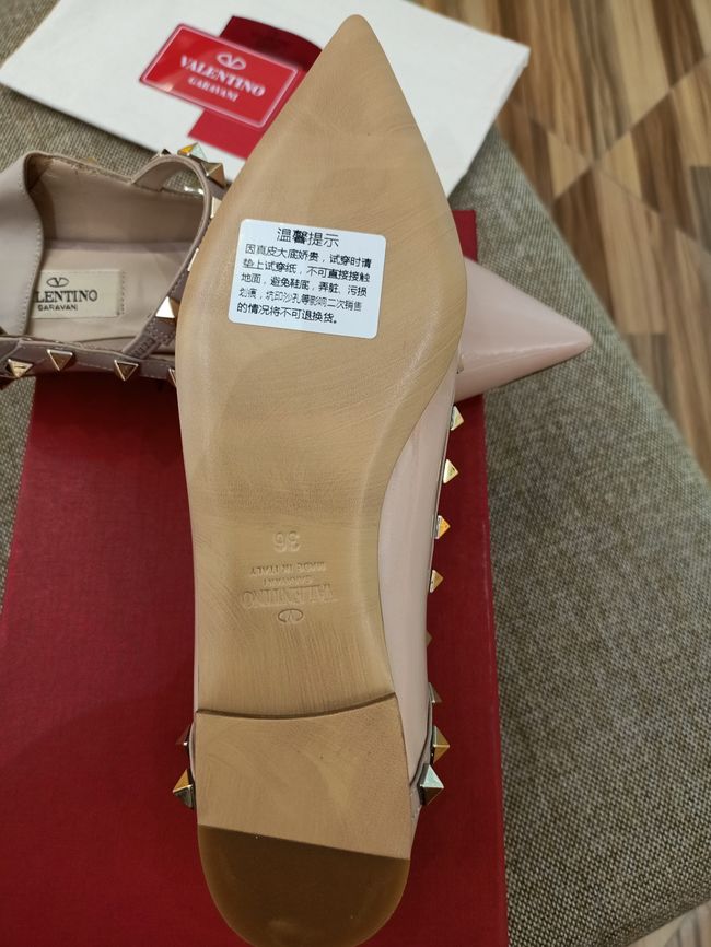 Valentino ROCKSTUD patent leather studded ballet flats WS0403V-1 Valentino ROCKSTUD patent leather studded ballet flats WS0403V-1