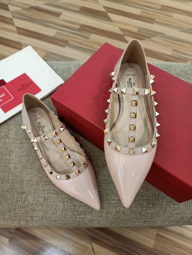 Valentino ROCKSTUD patent leather studded ballet flats WS0403V-1 Valentino ROCKSTUD patent leather studded ballet flats WS0403V-1