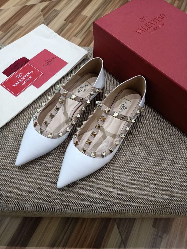 Valentino ROCKSTUD patent leather studded ballet flats WS0403V-4