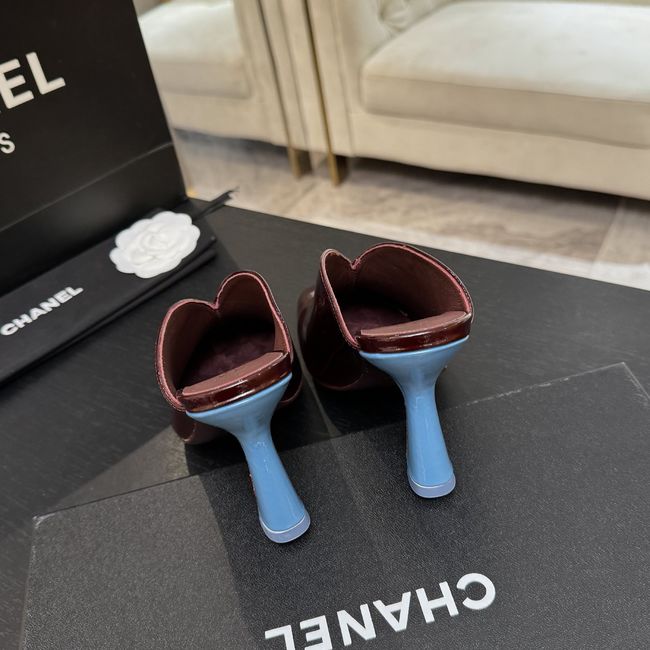 Chanel Mules Patent Calfskin G47606-4