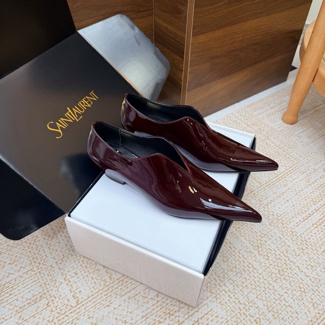 Saint Laurent GASPAR shoes leather A001H8-5